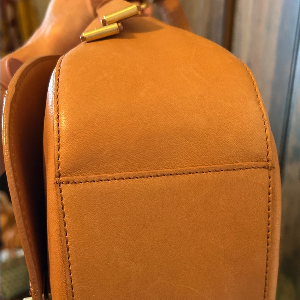 Brahmin Saddle Brown Crossbody Bag - Picture 12 of 16